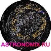 Disk for planetarium Segatoys Constellations of the Northern Hemisphere