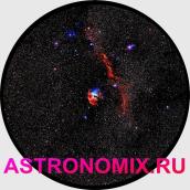 Disk for planetarium Segatoys Nebula Seagull
